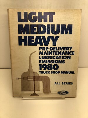 1980-1991 FORD TRUCK MANUALS YOUR CHOICE {GOOD OR BETTER] FREE SHIP STK#(305)