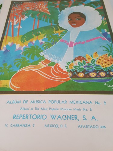 Album Of Popular Mexican Music N 2 Repertorio Wagner Mexico EBay