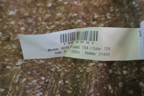 Massimo Dutti Alpaca Blend Crochet Italian Yarn Cardigan Sweater Coat Sz S NWOT - Picture 12 of 12