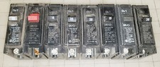 Lot of 8 Cutler-Hammer BR130 BR120 BR115 1-Pole 15 20 30 Amp Circuit Breakers