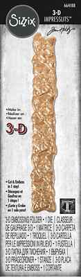 Sizzix 3D Impresslits Tim Holtz Trellis Embossing Folder Crafting NEW