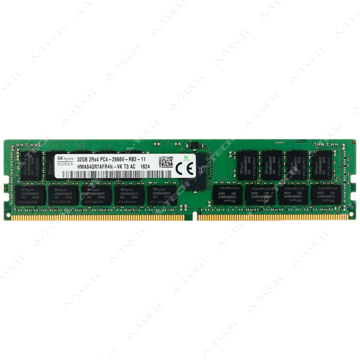 2666 MHz DDR4 Hynix 32GB PC4-2666V DDR4 ECC Registered RDIMM - Foto 11