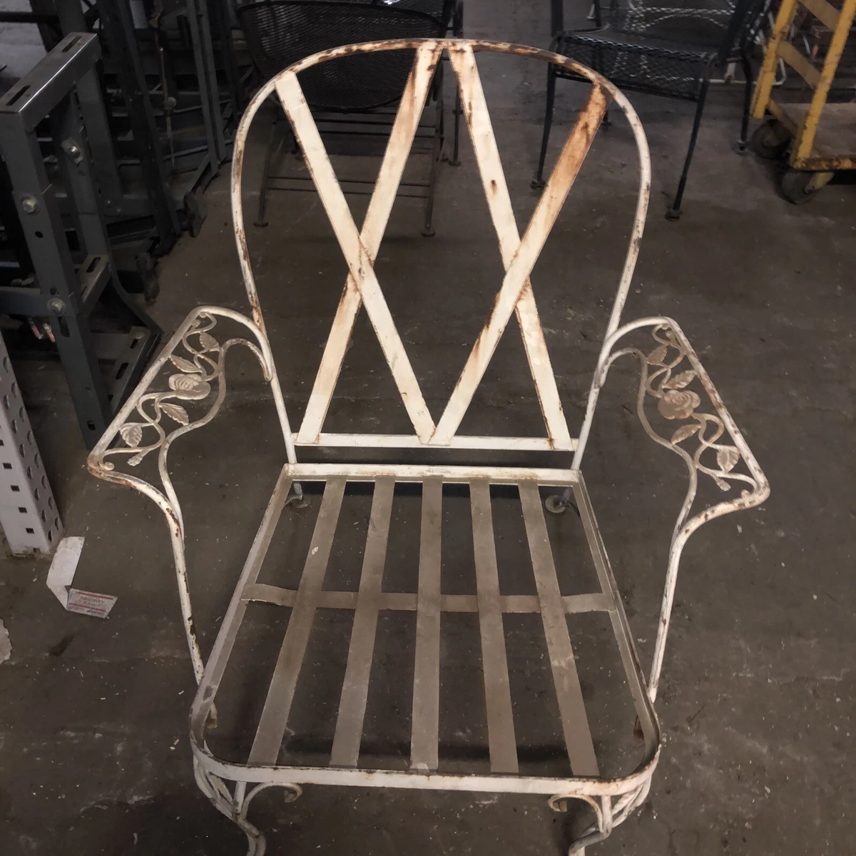 Vintage woodard chantilly rose patio furniture deals