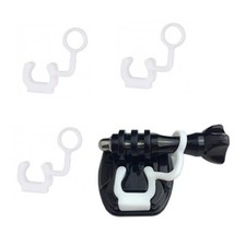 3x Silicone Anti-Vibration Locking Plug Lock Insert. GoPro + Other Action Camera