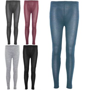 Women Stretch Skinny Fit Ladies Fine Knitted Full Ankle Length Leggings Jeggings