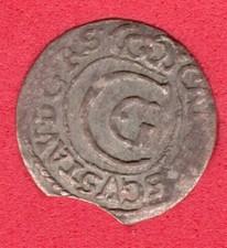 Riga 1660 Schilling Carl X Gustav 1654-1660 Sweden Livonia 1851