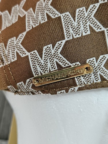 Michael Kors Logo Print Baseball Cap Copper - Picture 5 of 12
