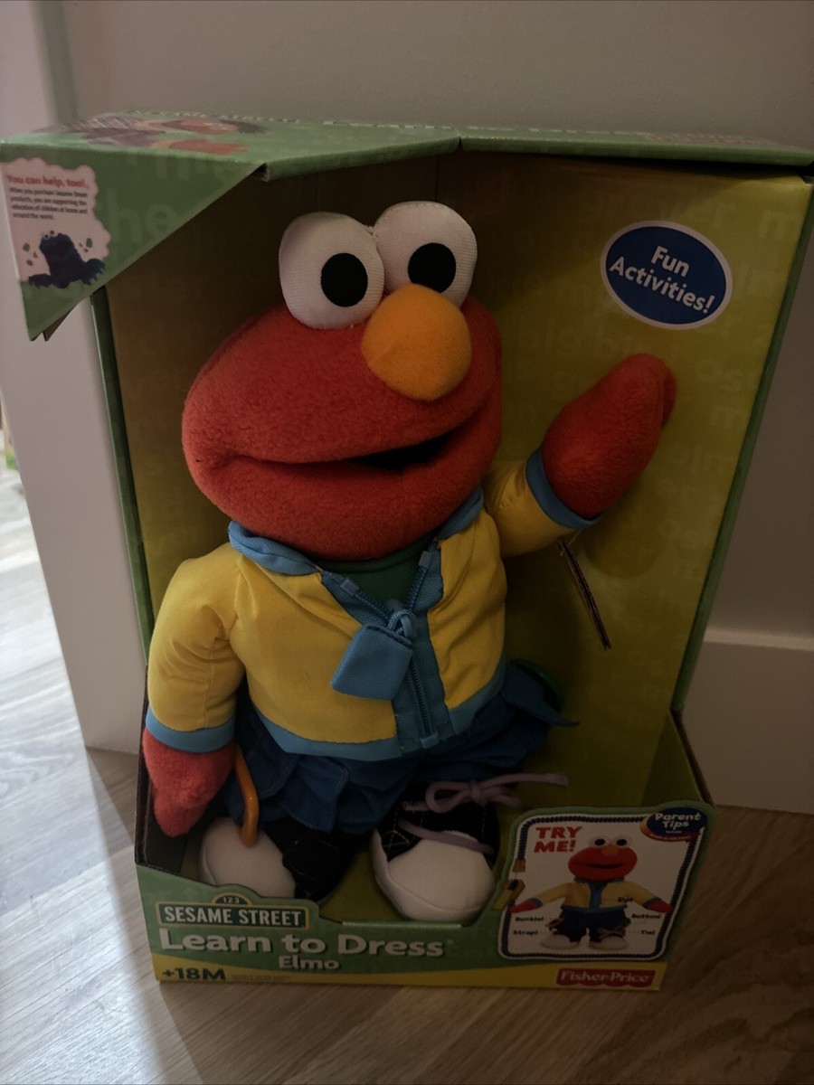 dress elmo for fall Sesame Street Elmo Infant Baby Girls French Terry Dress Red 12 Months main image 1