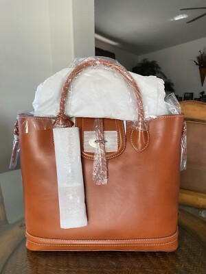 Dooney & Bourke Toscana~Ginger~Large Florentine Leather Side Zip