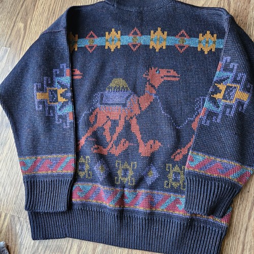 Kids Bugs Bunny Sweater With Magic Carpet Aladan Theme Kids Size 5/6 - Picture 4 of 4