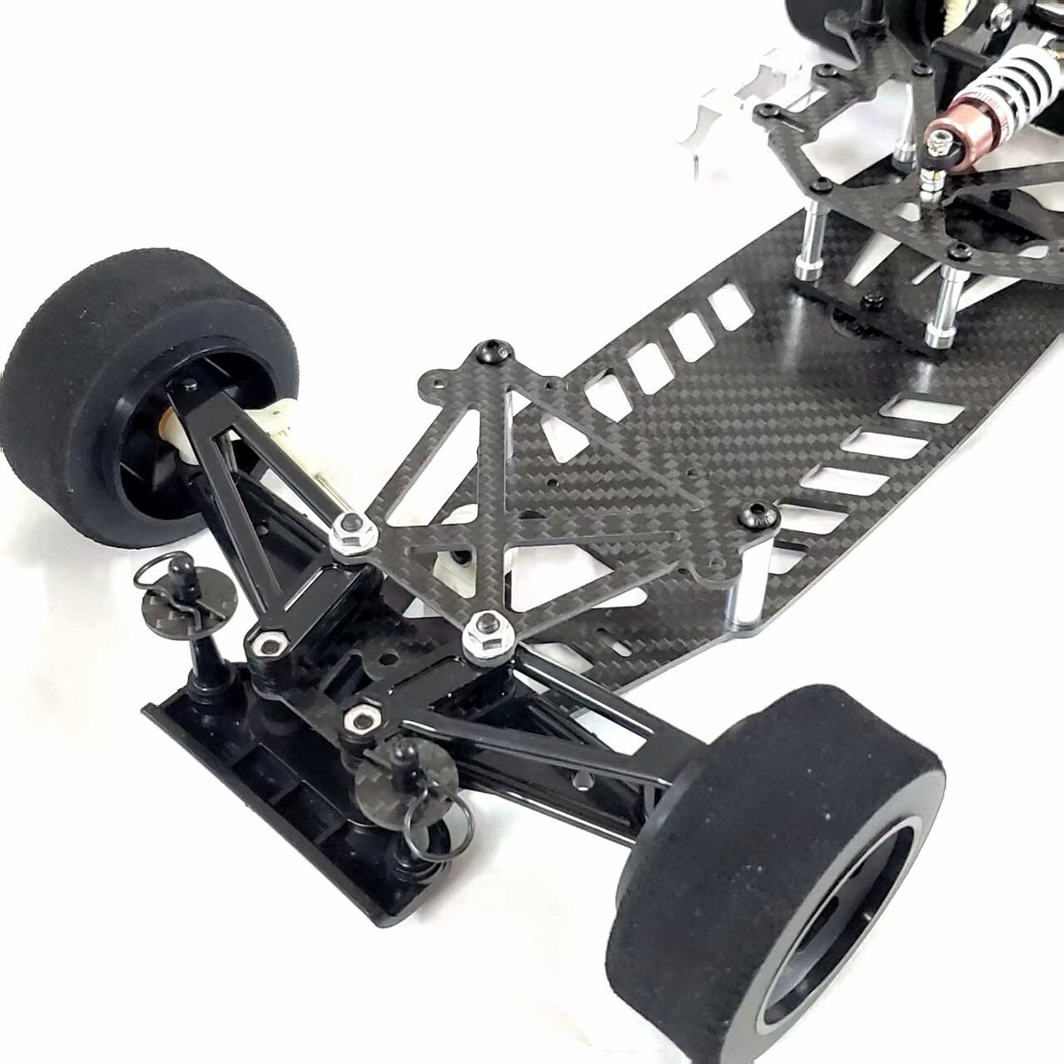 Custom Carbon Chassis kit for TAMIYA 1/10 Group C Chassis