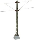 Catenaria de escala TT Viessmann de plástico para modelismo ferroviario
