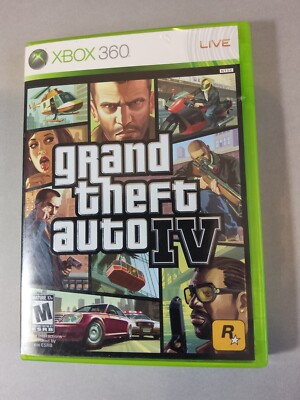 Grand Theft Auto IV Xbox 360 LIVE Map BOOK 2nd Disk Platinum Hits Liberty City 