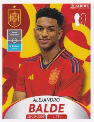 Panini 2024 Germany & the Best EM Sticker No. 267 Alejandro Balde