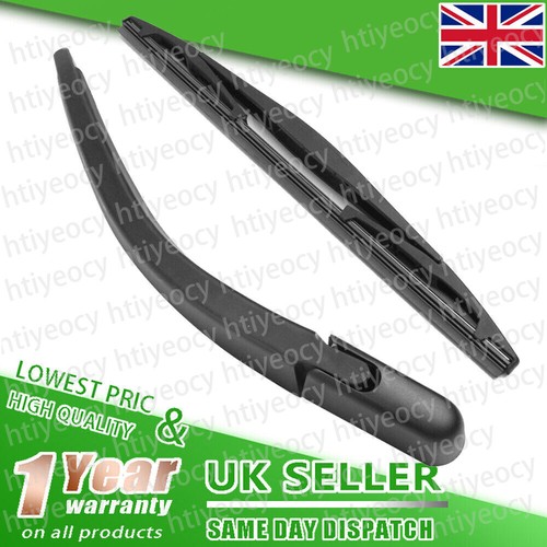 Rear Windscreen Wiper Blade & Arm For Peugeot 107 Citroen C1 Toyota Aygo 2006 -