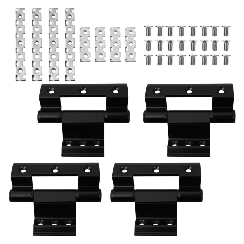 4 Pcs Hidden Door Hinges Wood Door Hinges Hinge Kit Heavyduty Hinge eBay