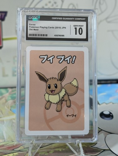 2019 Pokemon Japanese Eevee - Old Maid CGC Gem Mint 10