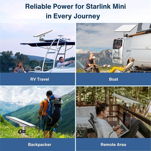 Schnelles Aufladen Wasserdichtes Kabel für Starlink Mini DC zu TYPE-C Stromkabel - Afbeelding 4 van 10