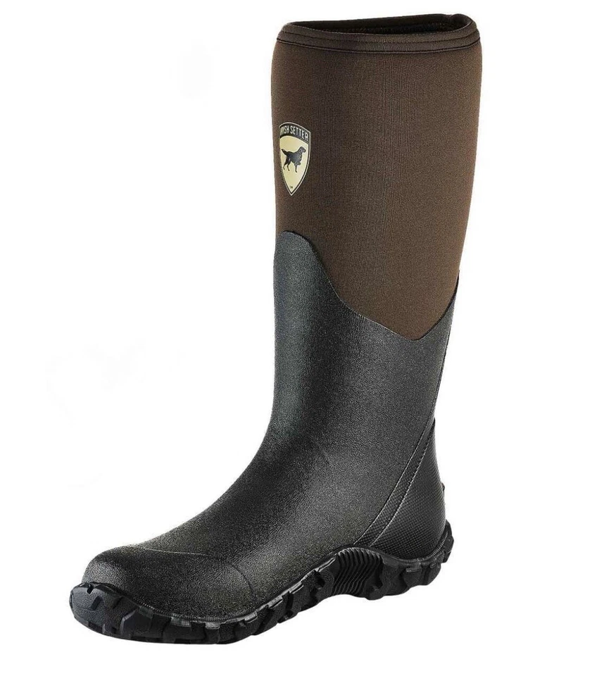 Irish Setter MudTrek Wide 15in Uninsulated Waterproof Hunting Boots - Brown - Image 2 of 4