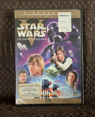✓Star Wars Limited Edition Original Theatrical Unaltered Trilogy