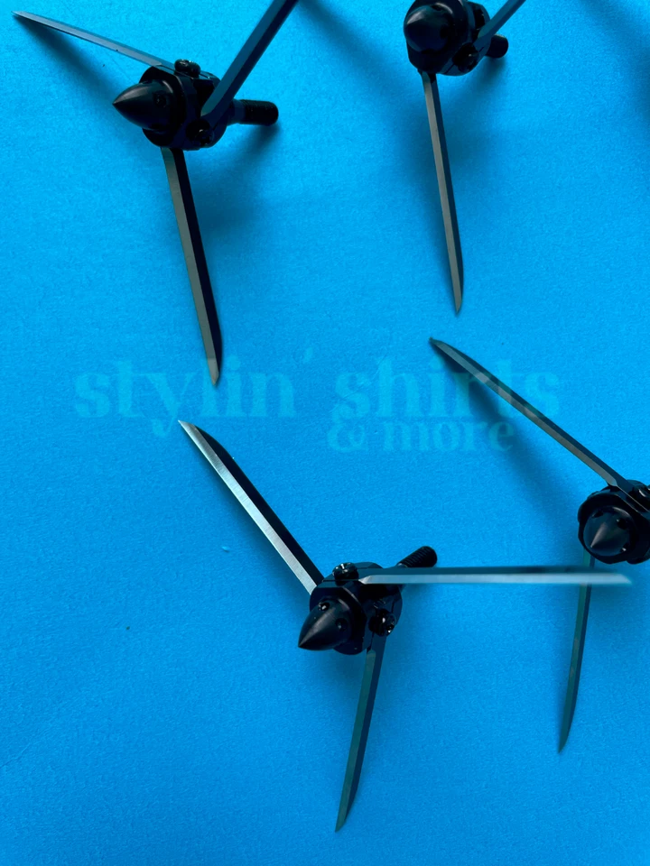 Cabeza de pavo punto de caza tiro con arco fijo tres hojas cabezas anchas 125 grano 3 3/4" Foto 3 de 4