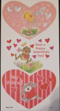 SUZY'S ZOO SET OF 3 VALENTINE'S DAY DIECUT CARDS #73002