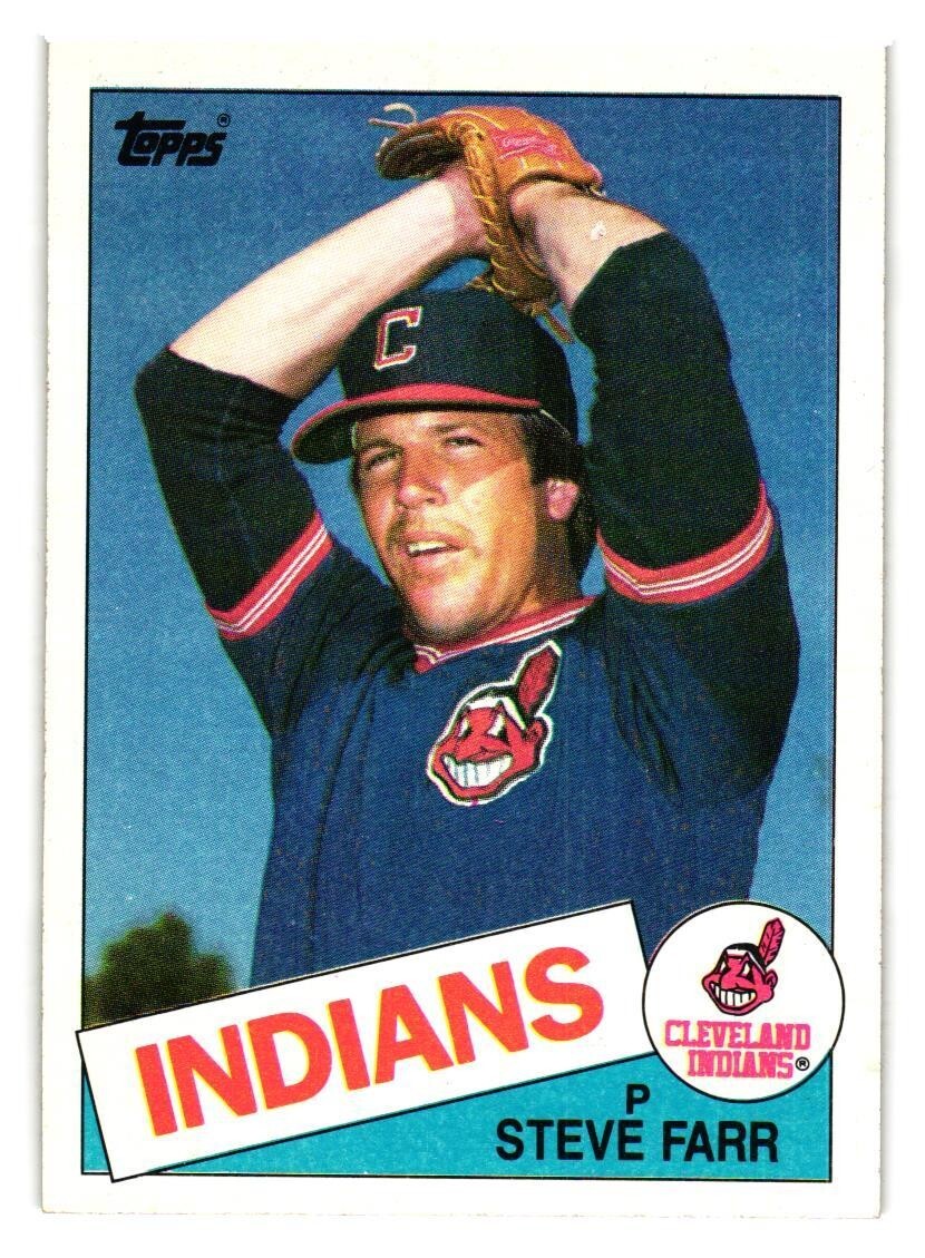 1985 Topps - #664 Steve Farr (RC)