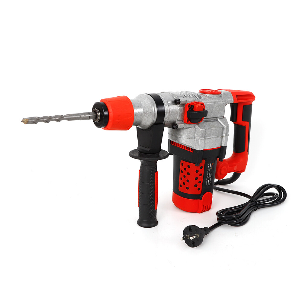 Electric Rotary Jack Hammer Drill Set Demolition Concrete Breaker 0930