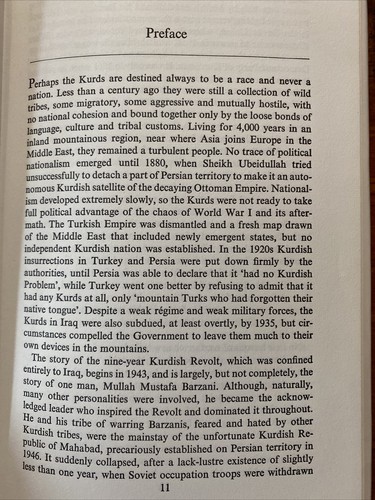 The Kurdish Revolt 1961-1970 By Edgar O’Ballance 1973 Iraq War Conflict Military - Picture 6 of 12
