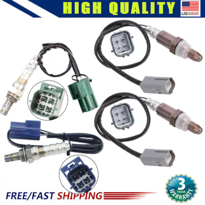 4X Up+Down O2 Oxygen Sensor For 2011-12 Nissan Frontier Pathfinder Xterra 4.0L