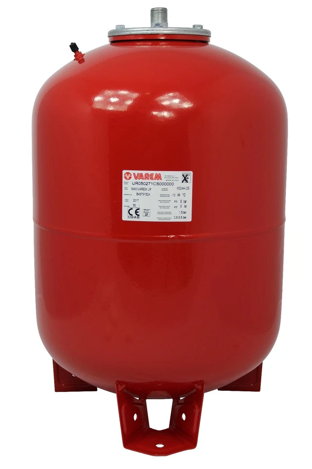 Varem Maxivarem LR 50 L Membrane Restaurateur Chauffage, Réservoir de Pression