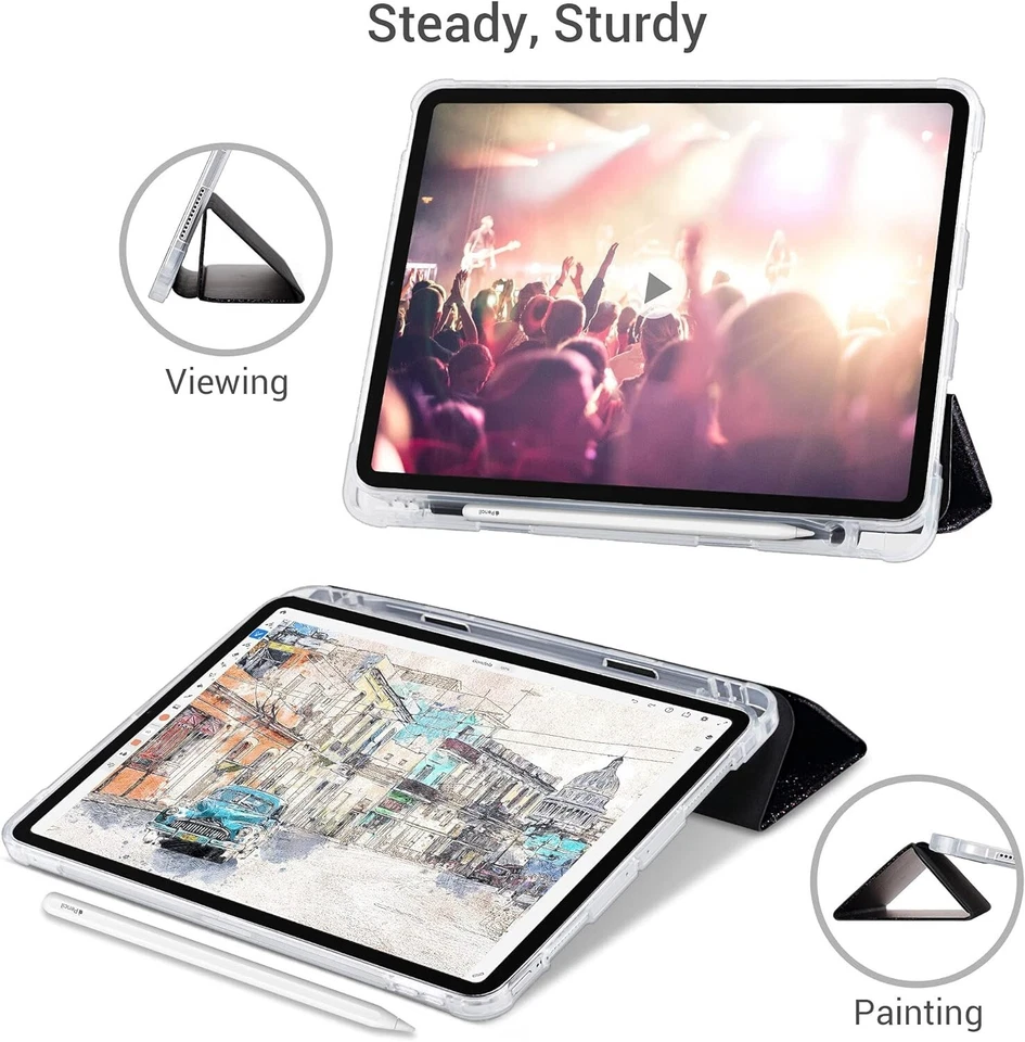 Case for iPad Air 10.9-Inch 4th gen 2020/5th gen 2022 Back Cover with Stand - Image 3 of 4