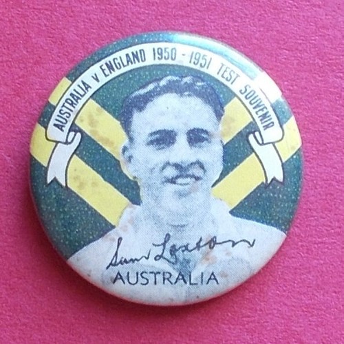 RUGBY BADGE 1950-51 TEST SOUVENIR
