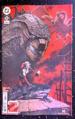 Justice League vs. Godzilla vs. Kong 2 #3 Federici Card Stock Variant NM