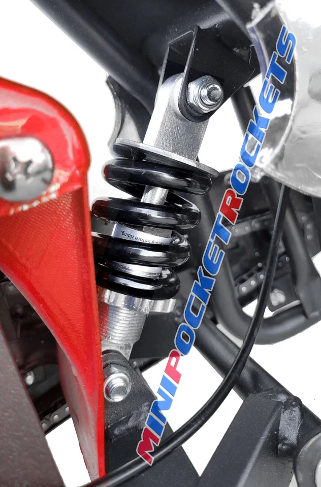 Pocket Rocket with SHOCKS - Unique gas pocket bike w/ Suspension System - 28 MPH - Image 2 of 4