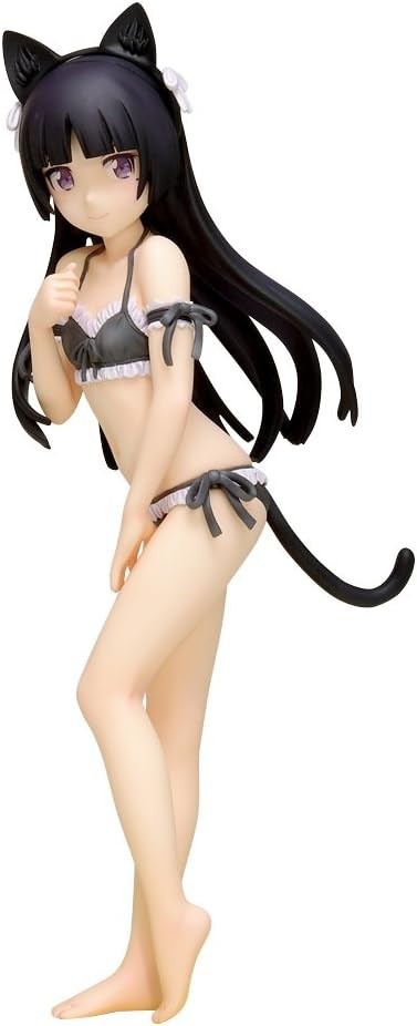 Figura de anime sexy My Little Sister Can’t Be This Cute - Kuroneko Ver. 2 - 16cm