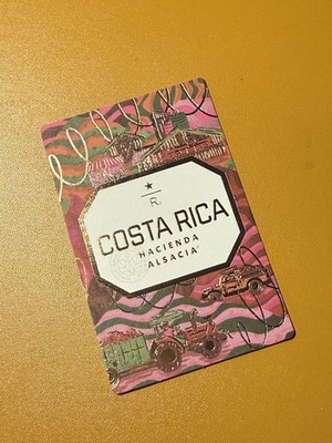 NEW] STARBUCKS RESERVE COSTA RICA HACIENDA ALSACIA Whole Coffee