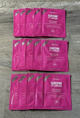 Lee Stafford Grow It Longer Activation Treatment For Hair .7oz Bundle Of 15