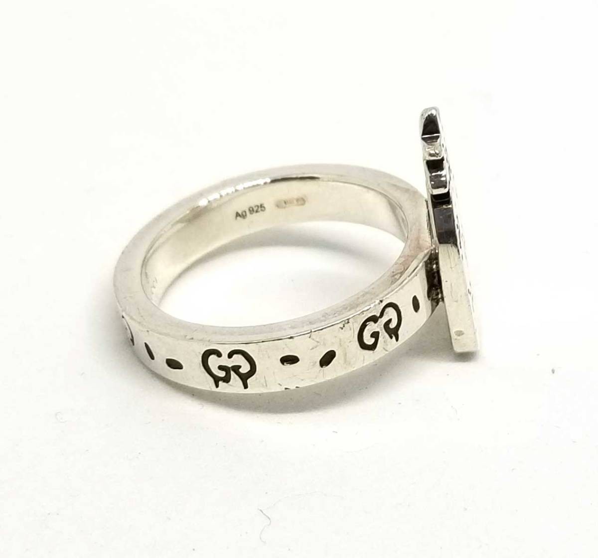 Authentic Gucci Ghost Ring Pineapple GG Pattern 1… - image 3