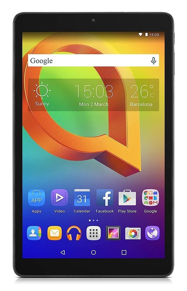 Alcatel A3 8079 Black LTE 25,6 cm(10.1Zoll) 1GB/16GB Android Tablet NEU - Bild 2 von 3