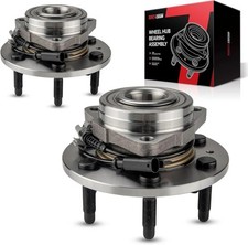 515096 Pair Front Wheel Hub Bearing Assembly for 2007-2013 Silverado 1500,