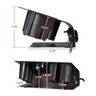 2 Packs Flat Iron Appliance Holder Salon Blow Dryer Desktop Stand w/ 3 Outlets — photo 5