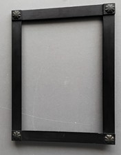 Rahmen Biedermeier Hartholz geschwärzt Falz 34 x 24,3 cm