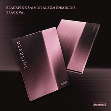 BLACKPINK 3rd Mini Album DEADLINE BLACK Ver. CD P.Book P.Card Poster etc Gift