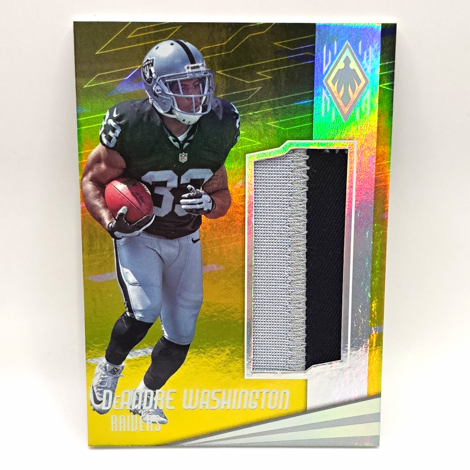 Panini 2016 Phoenix DeAndre Washington Rookie 2 Color Patch # 5/25