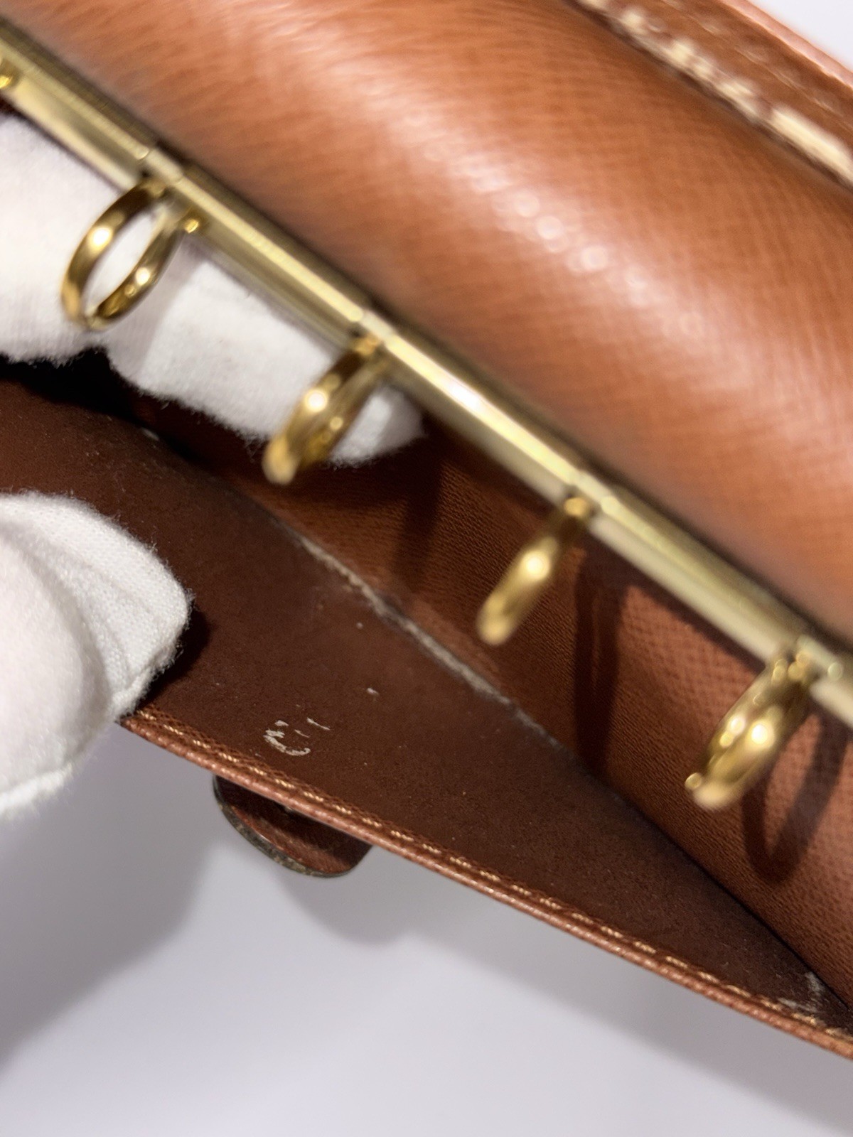 Louis Vuitton Brown Monogram Small Ring Agenda PM - image 10