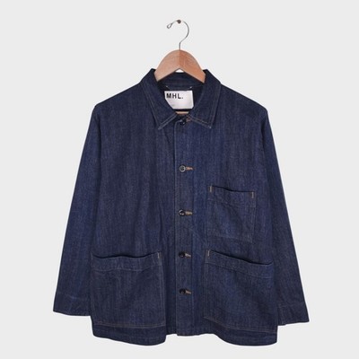 MHL MARGARET HOWELL Men's Canton Overalls Made in Japan Denim Chore Jacket