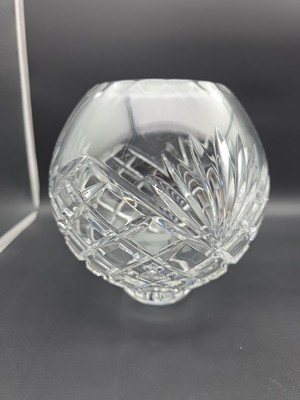 Schöne irische Galway Kristall Vase Schale 6''
