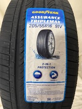 4 Four New Goodyear Triplemax Tires- 20555r16 205 55 16 2055516 4 Four New Goodyear Triplemax Tires- 20555r16 205 55 16 2055516