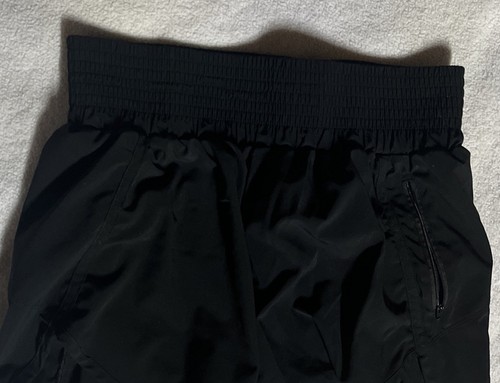 Pantalones Cortos Para Mujer Cintura Alta Atléticos Correr Entrenamiento Talla Grande Bolsillo Interior Calzoncillo - Imagen 2 de 7